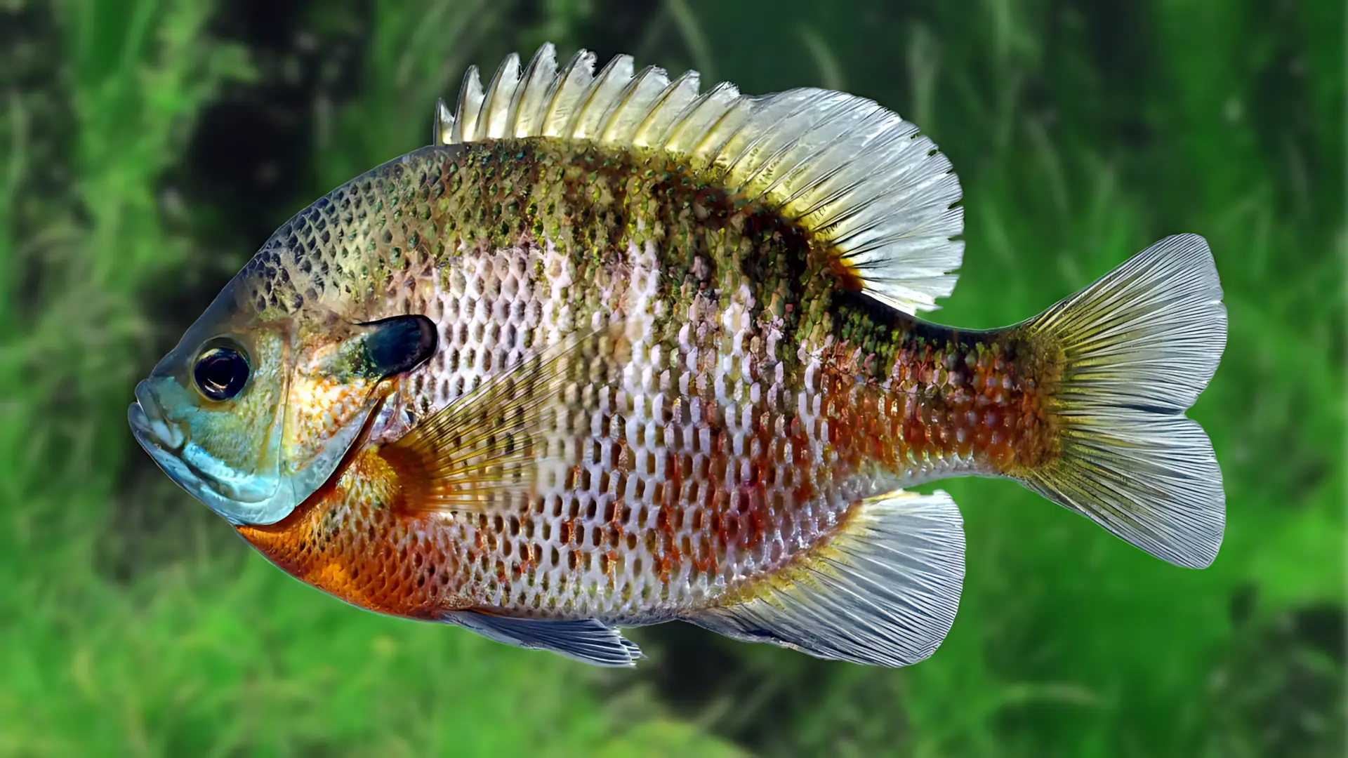 Lepomis macrochirus 2